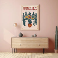 Knights of the Round Table Poster PosterGoat