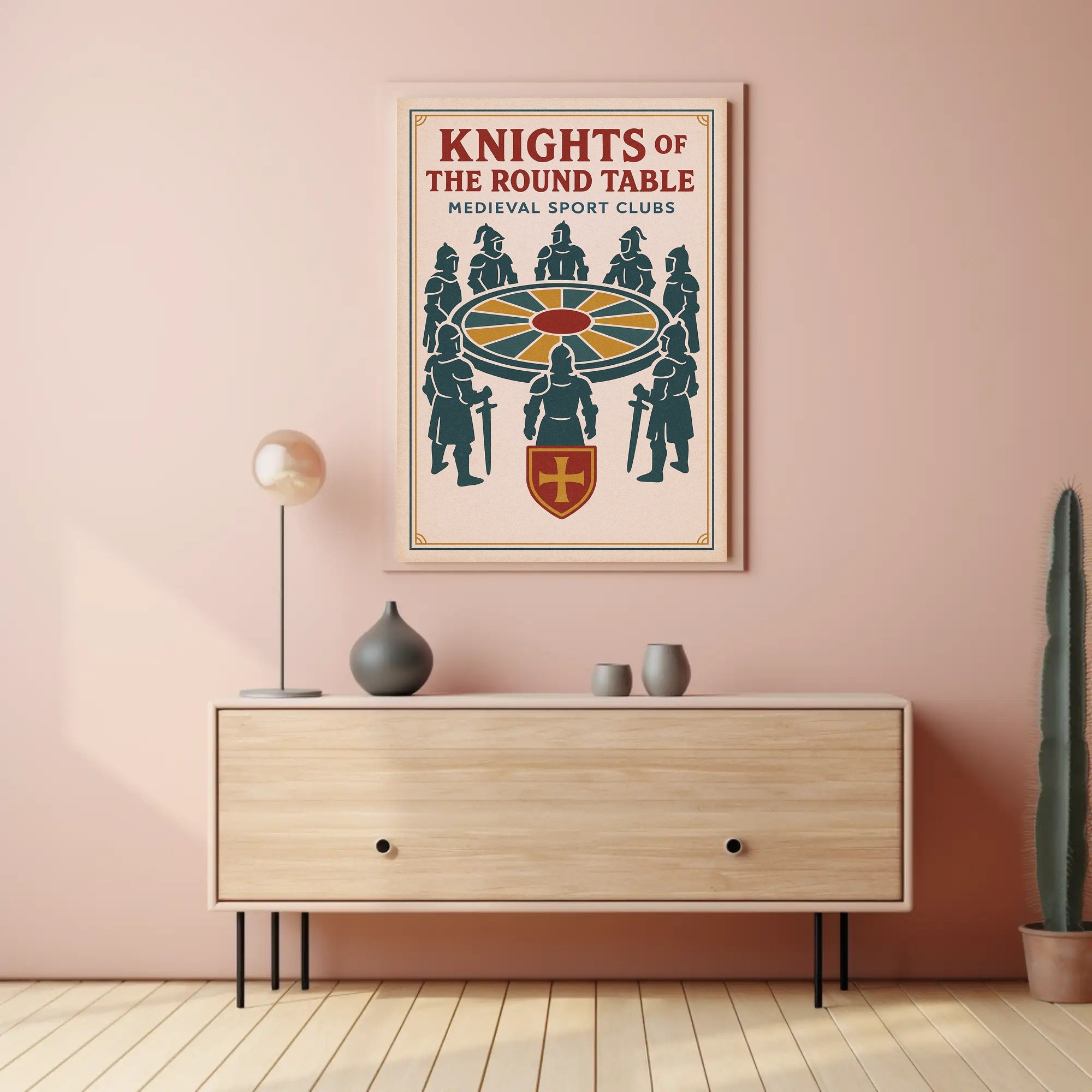 Knights of the Round Table Poster PosterGoat