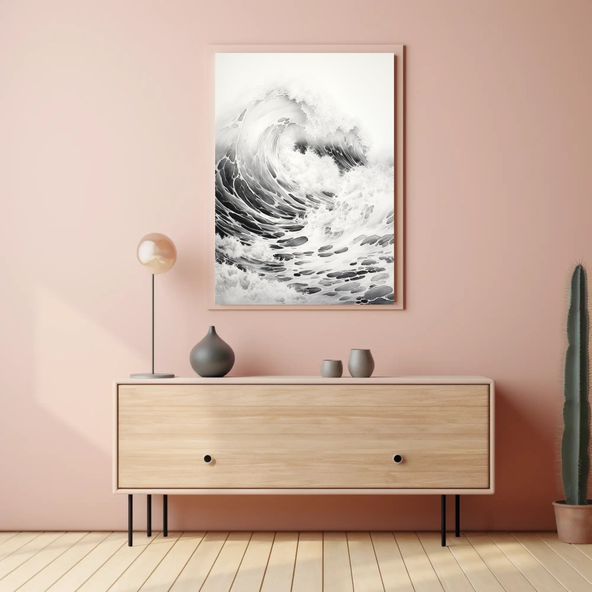 The Power Of The Ocean Poster