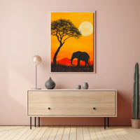 Sunset Serenade Scenic Poster Wall Art Print
