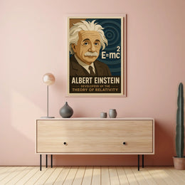 Albert Einstein Developer Of The Poster