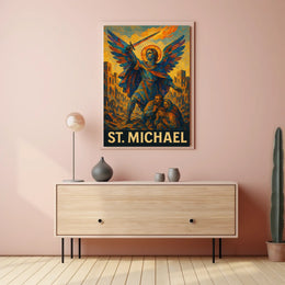 St. Michael Protector and Warrior Poster