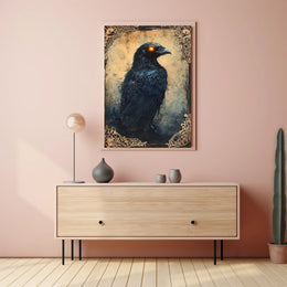 The Enigmatic Raven Poster