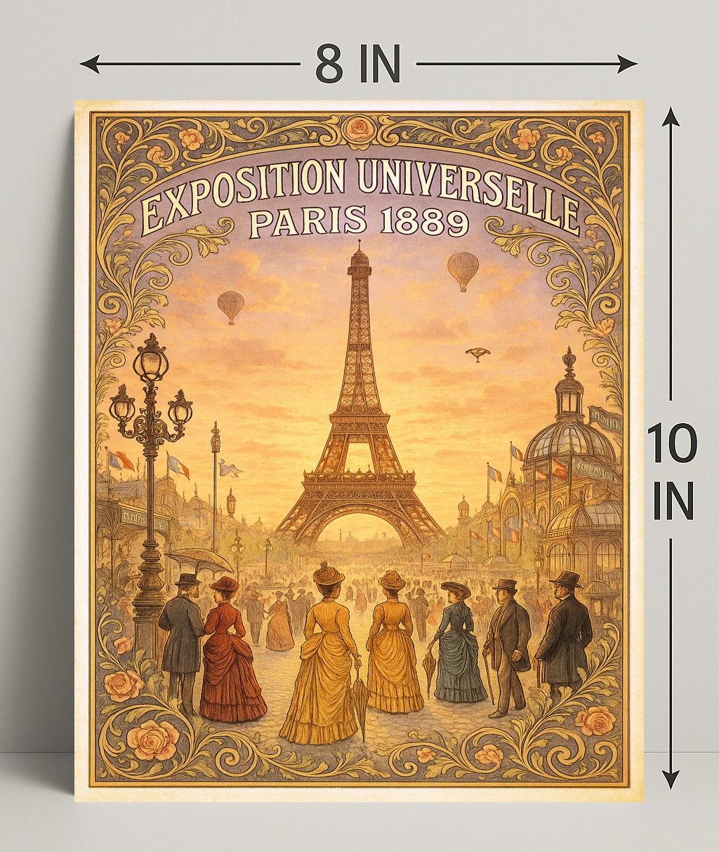 Exposition Universelle Paris 1889 Poster