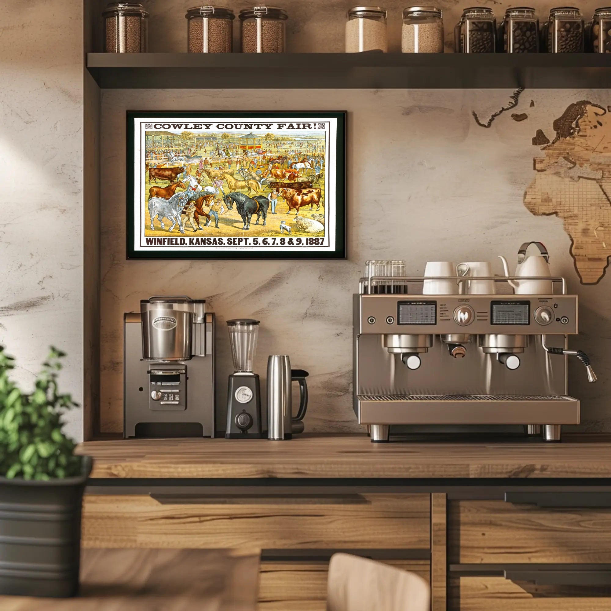 Cowley County Fair 1887 Poster