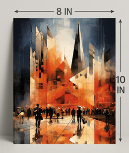 Urban Reflections Poster