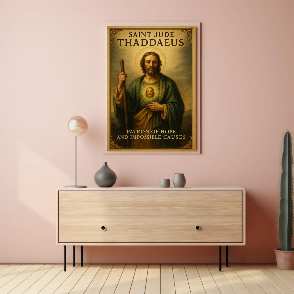 Saint Jude Thaddaeus Patron of Hope Poster