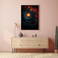 Cosmic Creation Abstract Art Space or Astronomy Poster