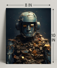 The Mechanical Sentinel Poster PosterGoat