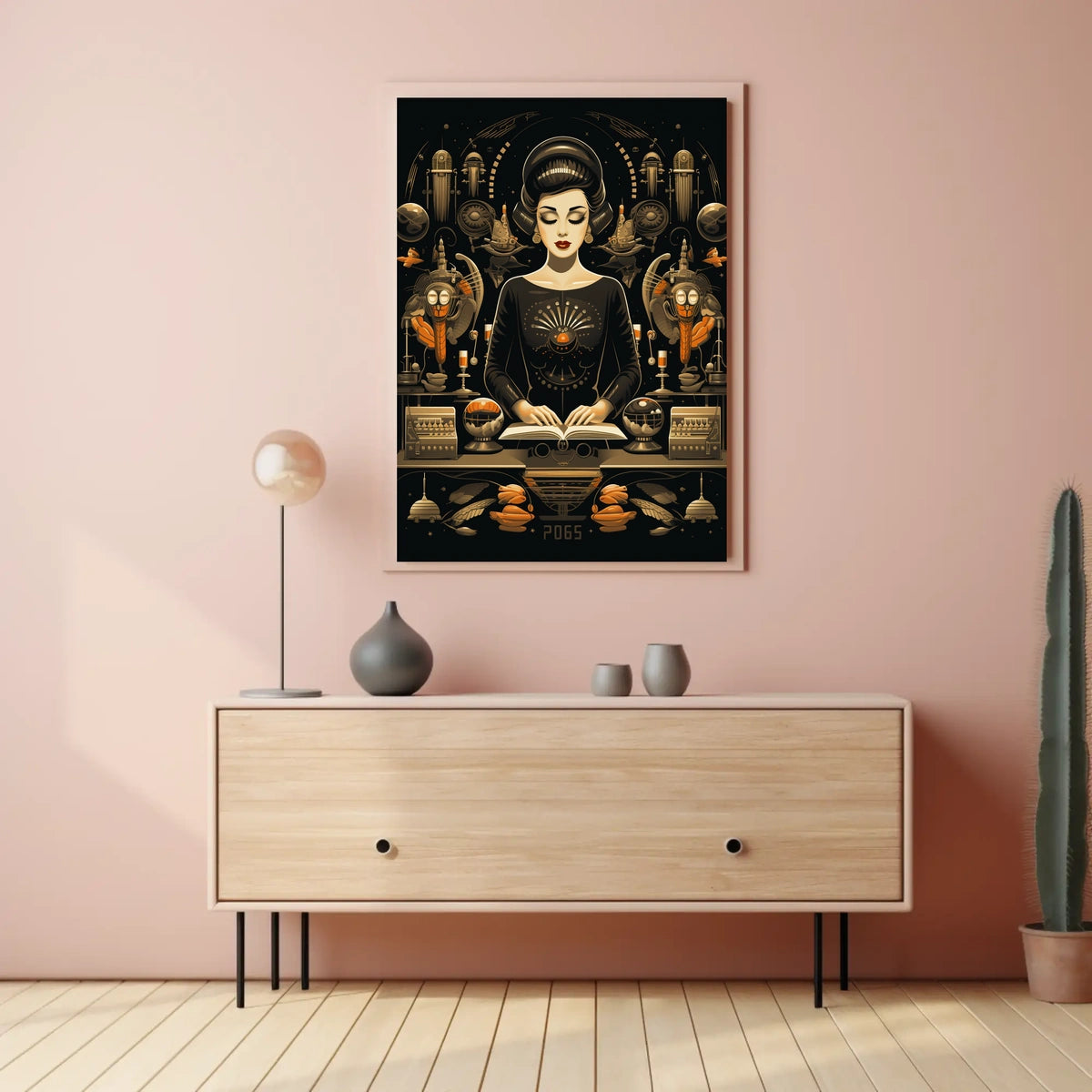 Cosmic Reflections Poster