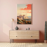 Acropolis at Dawn: Athens Cultural Heritage Poster