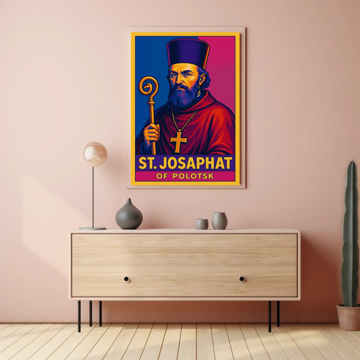 St. Josaphat of Polotsk Poster