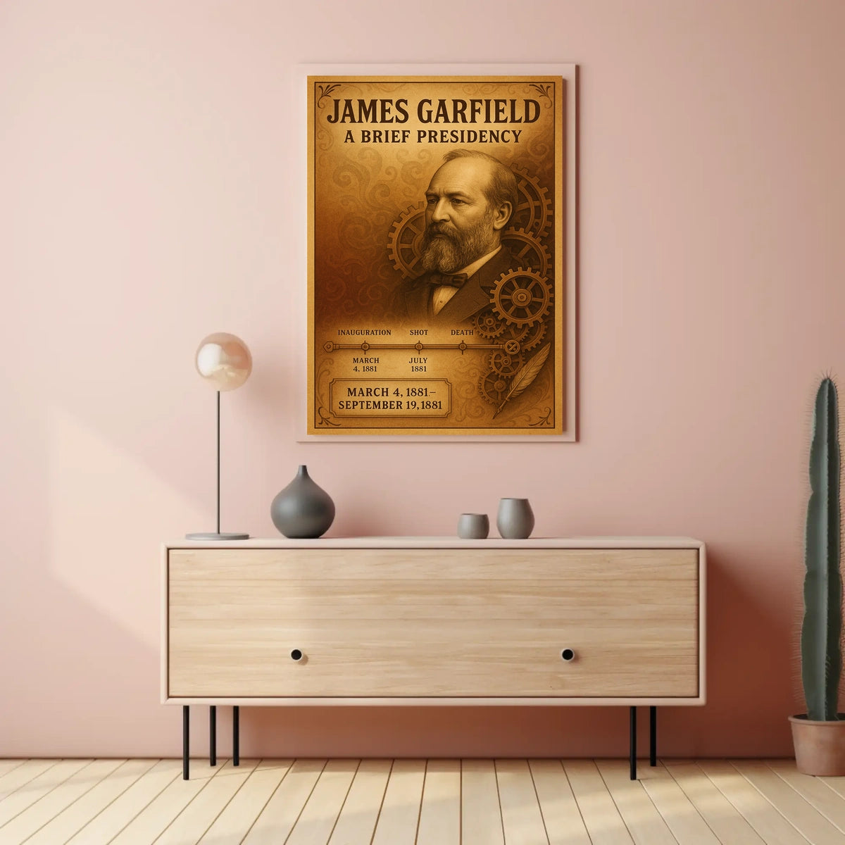 James Garfield A Brief Presidency Poster