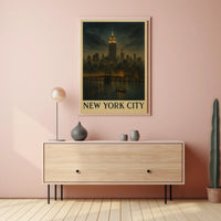 New York City Skyline Poster