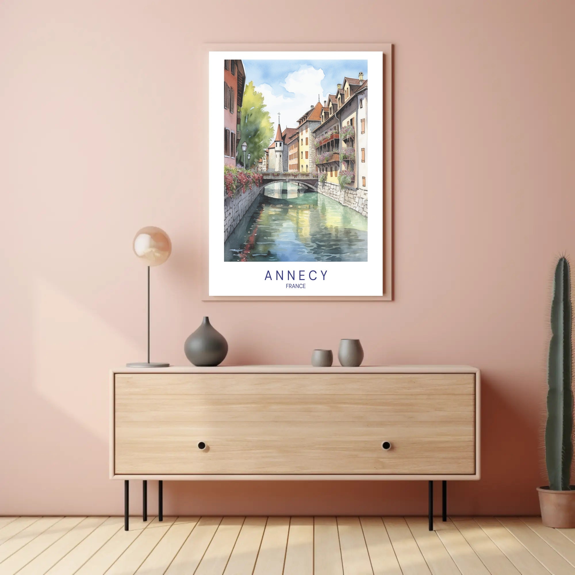 Annecy, France Poster PosterGoat