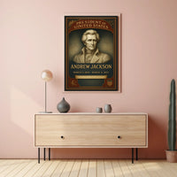 Andrew Jackson President of the United States Poster
