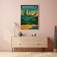Discover JacksonvilleS Expansive Charm Poster
