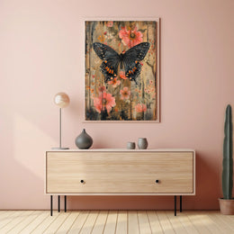 Butterfly and Blossoms Poster PosterGoat