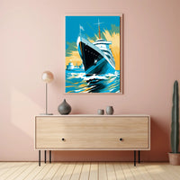 Majestic Ocean Voyage Poster