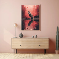 Reflections Of The Wild Poster PosterGoat