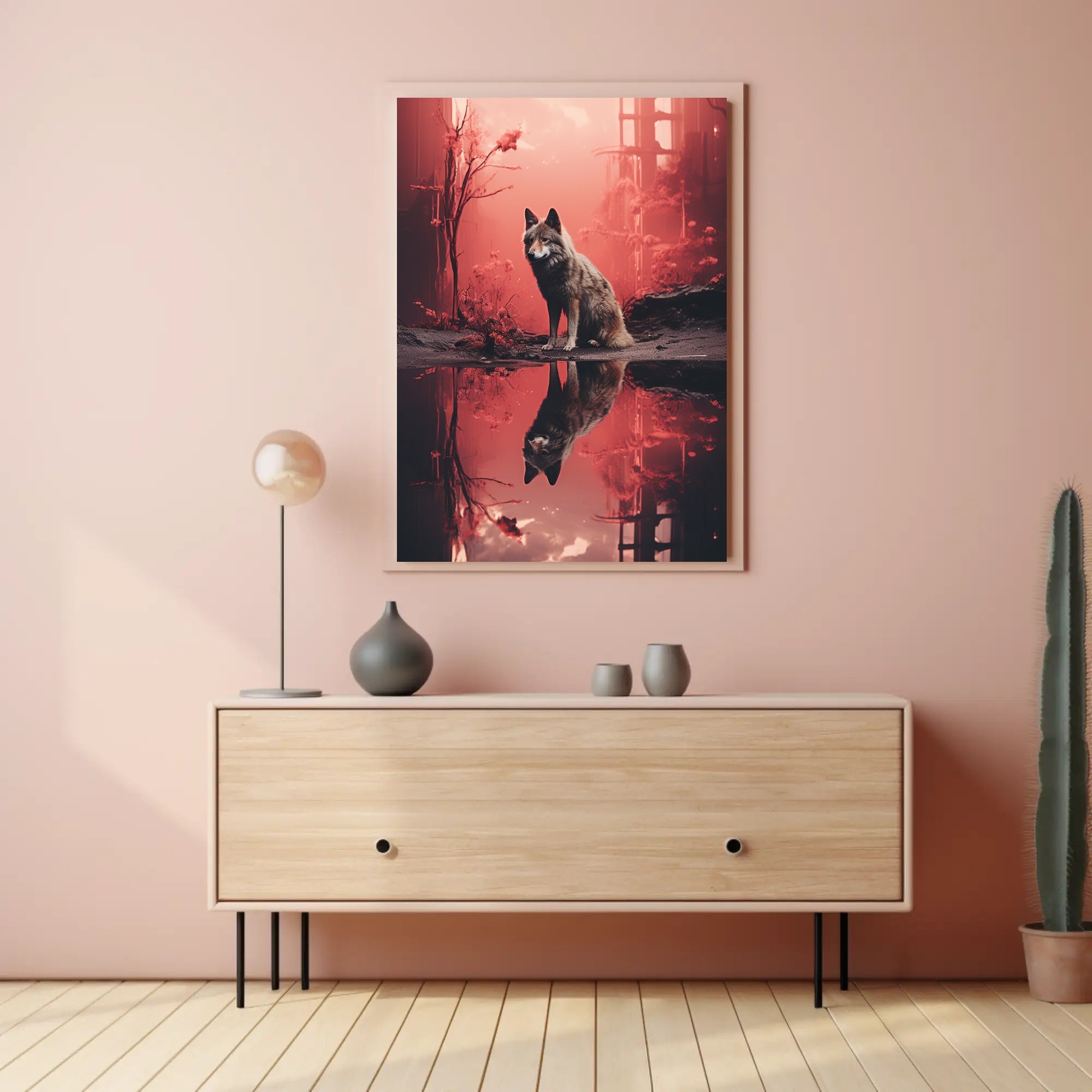 Reflections Of The Wild Poster PosterGoat