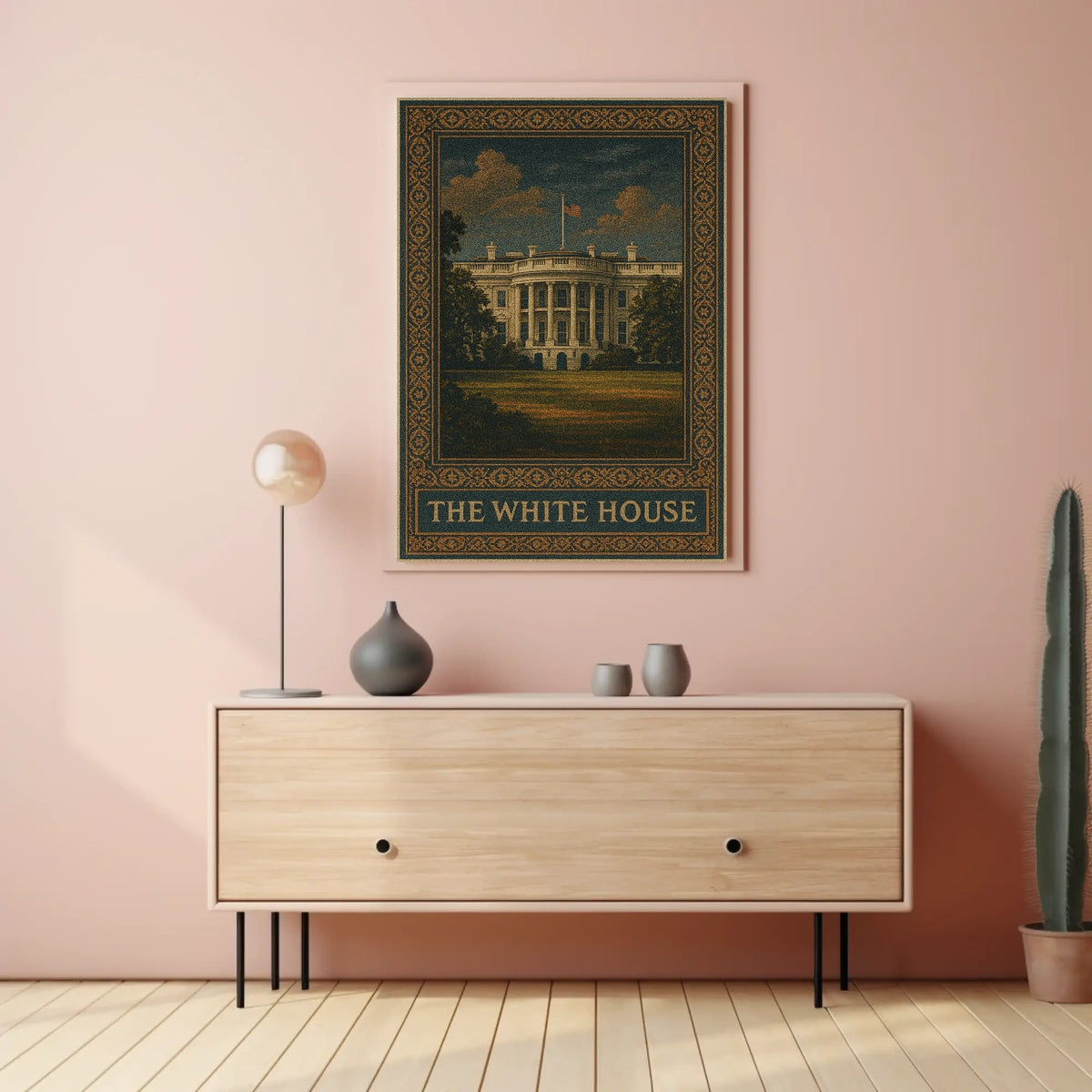 The White House Poster