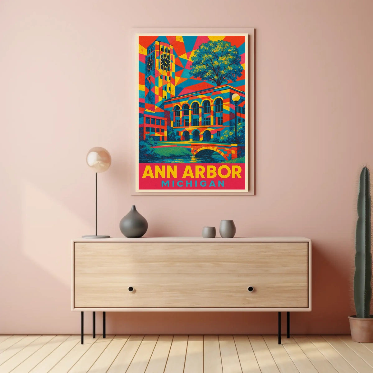 Ann Arbor, Michigan Poster