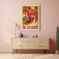 Ski Colorado Poster