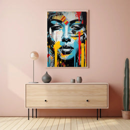 Vibrant Expression Poster