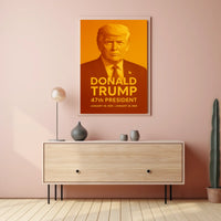 Donald Trump 47th President Poster