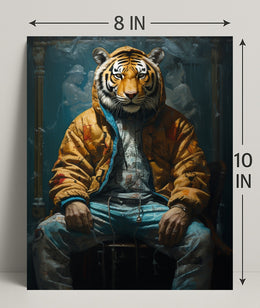 The Urban Tiger Poster PosterGoat