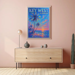 Key West, Florida Sunset Poster