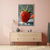 Juicy Strawberry Delight Poster PosterGoat