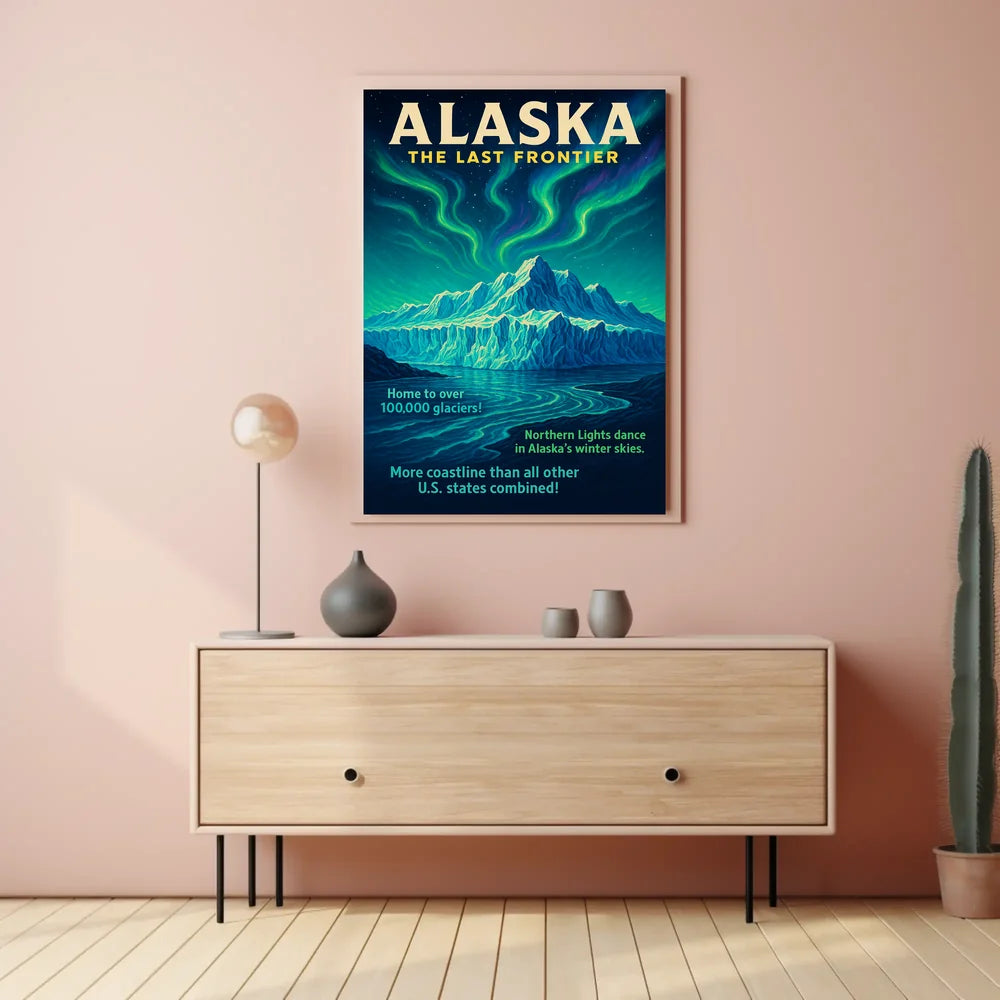Alaska's Natural Wonders Poster For Nature Lovers Gallery