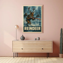 Reindeer Patrol Poster