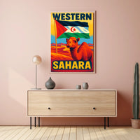 Western Sahara Adventure Poster