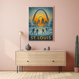 St. Louis Winter Wonderland Poster