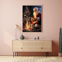 SantaS Christmas Eve Poster