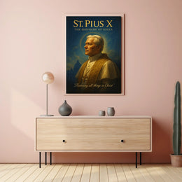 St. Pius X The Shepherd of Souls Poster