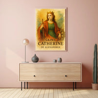 Saint Catherine of Alexandria Poster