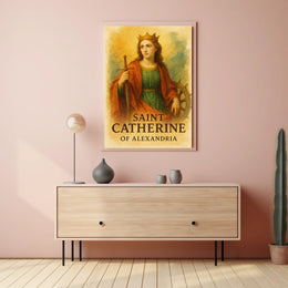 Saint Catherine of Alexandria Poster