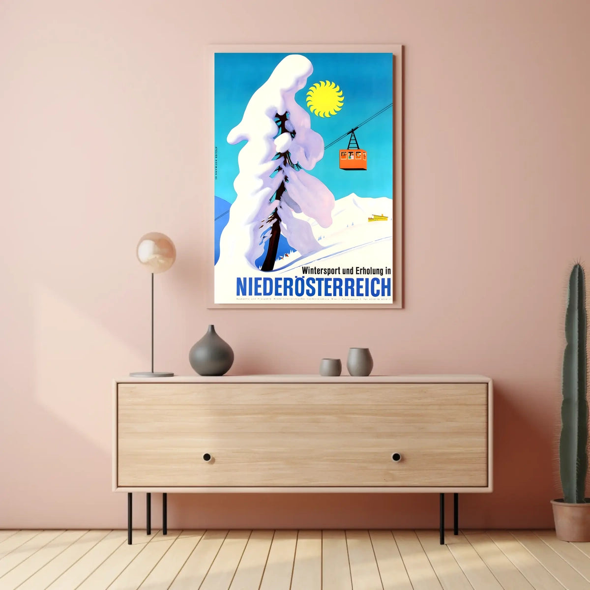 Winter Sports in Niederösterreich Poster