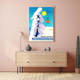 Winter Sports in Niederösterreich Poster