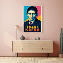 Franz Kafka Portrait Poster
