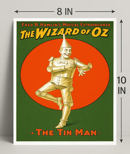 The Wizard of Oz The Tin Man Poster PosterGoat