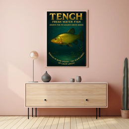 Tench Fresh Water Fish Poster