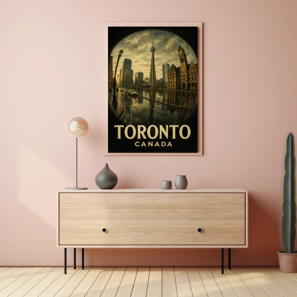 Toronto Skyline Poster