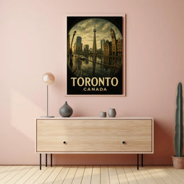 Toronto Skyline Poster
