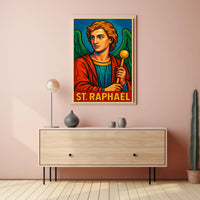 St. Raphael Poster