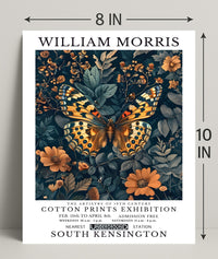 William Morris Exhibition Cotton Prints Cultural or Heritage Poster